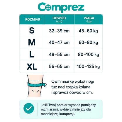 Comprez™ - Bambusowa opaska kompresyjna na kolano