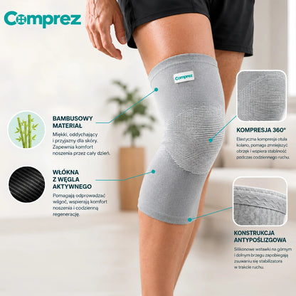 Comprez™ - Bambusowa opaska kompresyjna na kolano