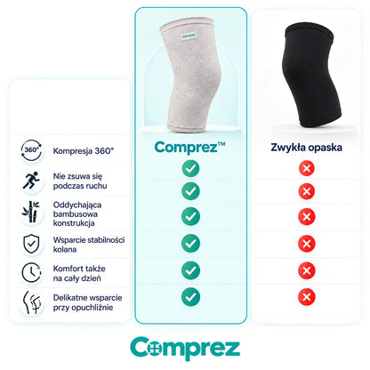 Comprez™ - Bambusowa opaska kompresyjna na kolano
